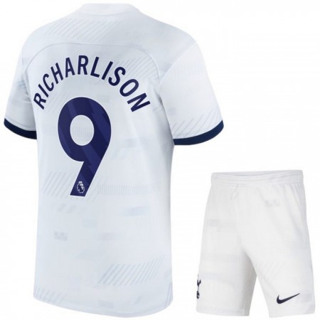 Tottenham Hotspur Richarlison 9 Domácí 2023-24 - Dětské Fotbalové Dresy (S/S)